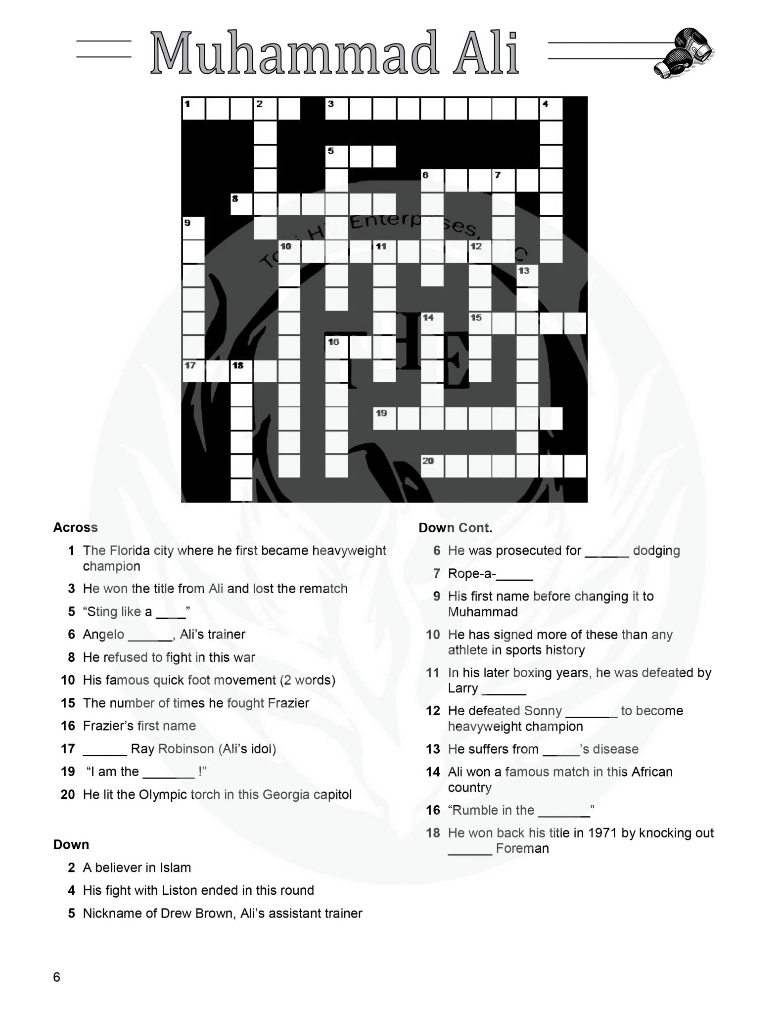 Cross Connections Crossword & Word Search Puzzles - Image 4