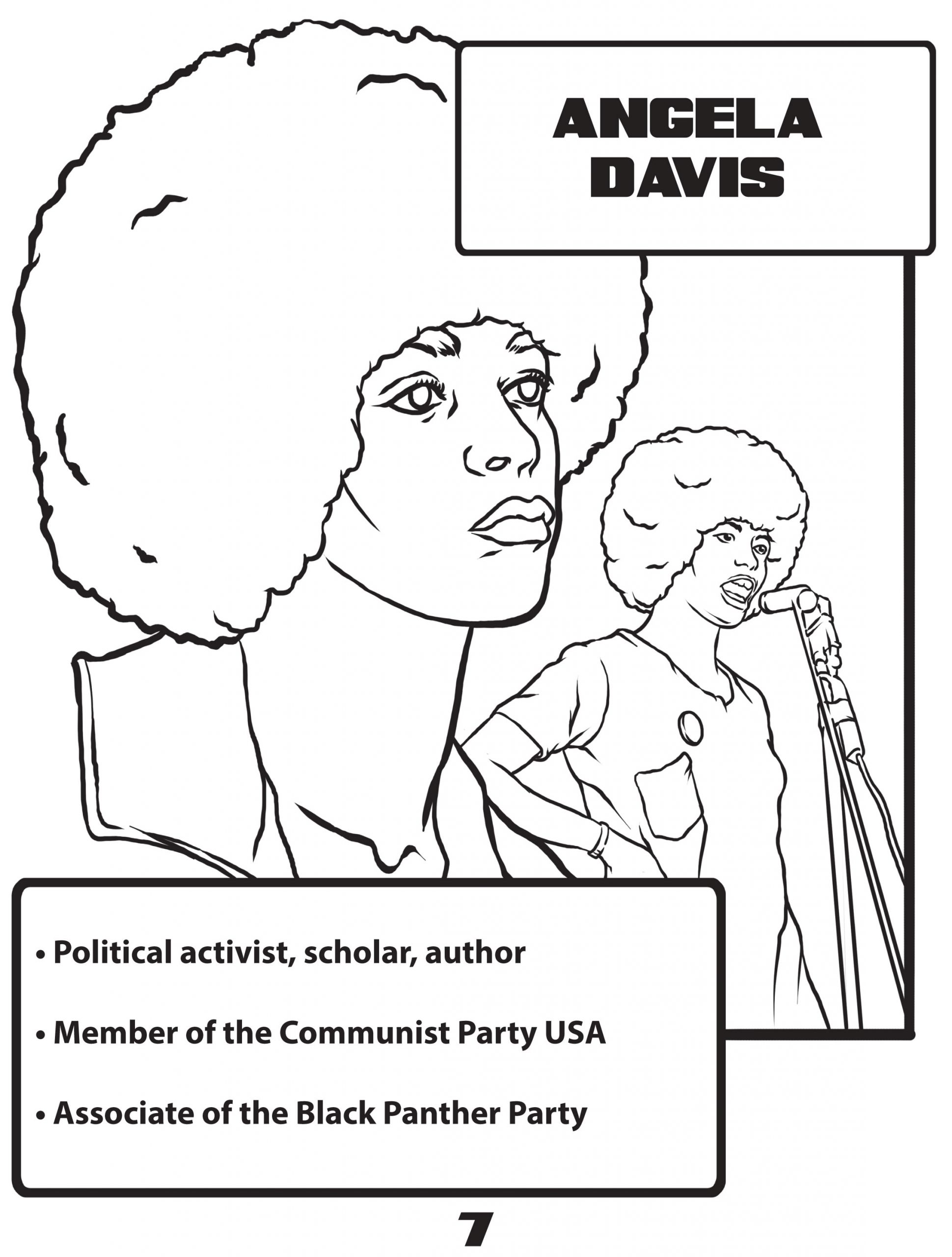 Past 2 Present: African Americans & Black International Icons Coloring Book - Image 5