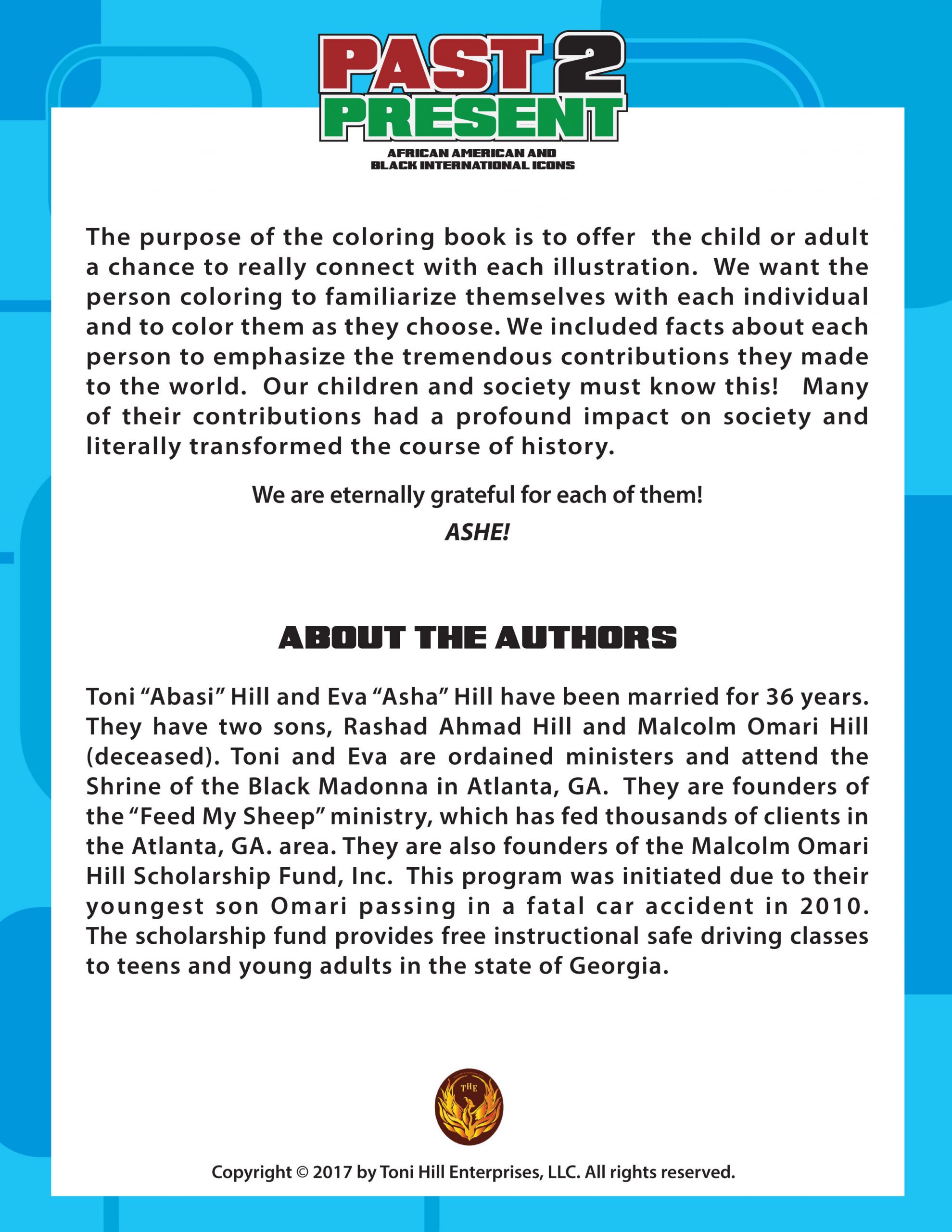 Past 2 Present: African Americans & Black International Icons Coloring Book - Image 8