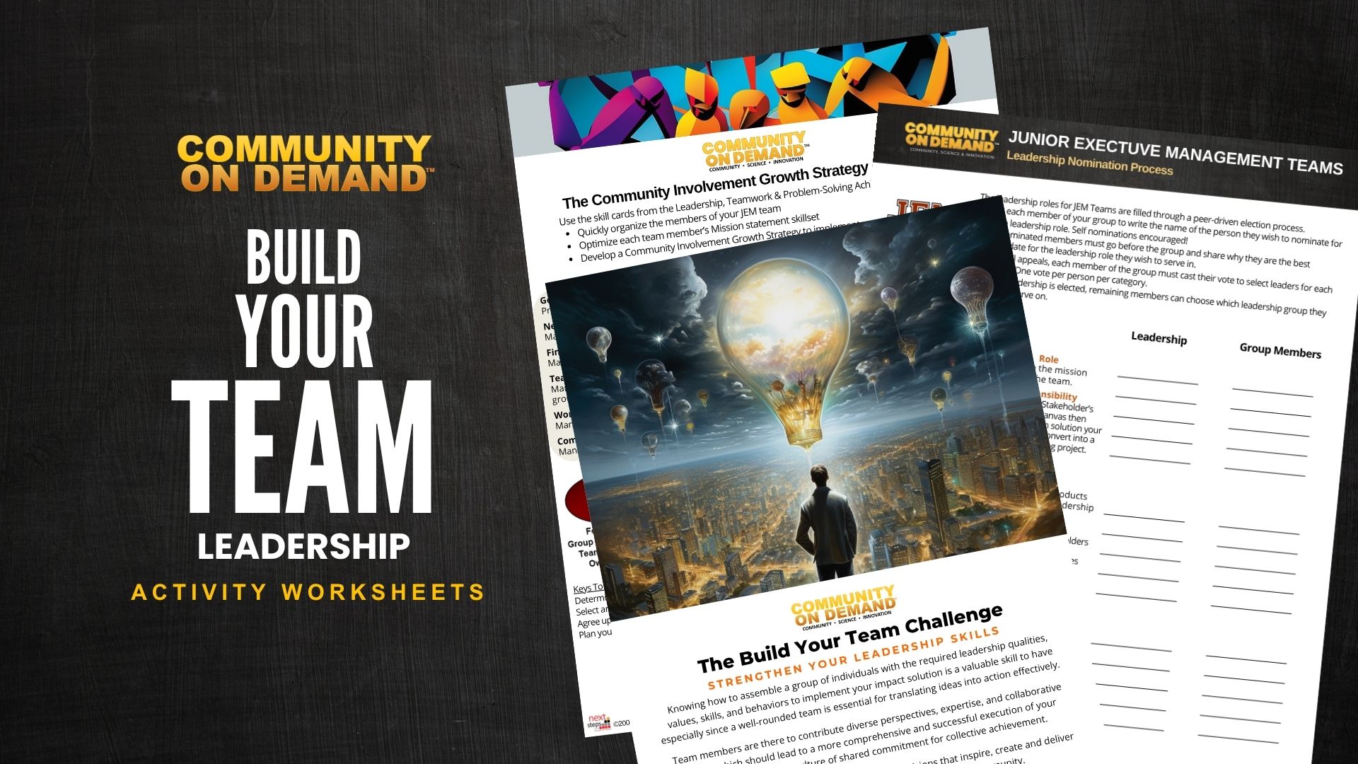 Build Your Team Activity Worksheets
