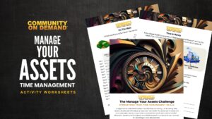 Manage Your Assets Activity Worksheets