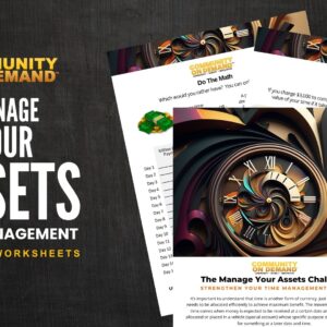 Manage Your Assets Activity Worksheets
