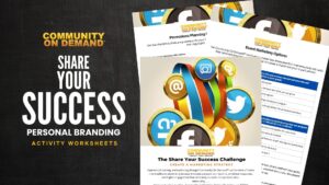 Share Your Success Activity Worksheets